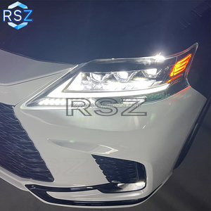 Lexus için RAYSEZE Rx oto parçası 2009 2010 2013 2015 Rx350 Rx450 Streamer yükseltme 3 Lens Led far far flama ile - Product Image 3