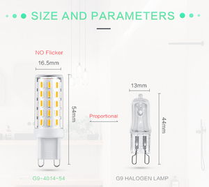 2025 mới nhất G9 3W dẫn bóng đèn SMD nguồn ánh sáng 3W/9W/100W thay thế cho dân cư AC 100-240V 3000K 6500K 4000K bán buôn - Product Image 6