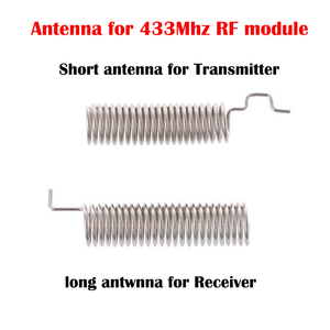 Módulo transmisor receptor RF RX480E, 433MHz, control remoto inalámbrico, 4 canales, código de aprendizaje 1527 para arduino 433MHz RF RX480E