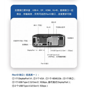 ProDesk 400 g9 SFF ufficio commerciale desktop computer host Intel Core processore - Product Image 4