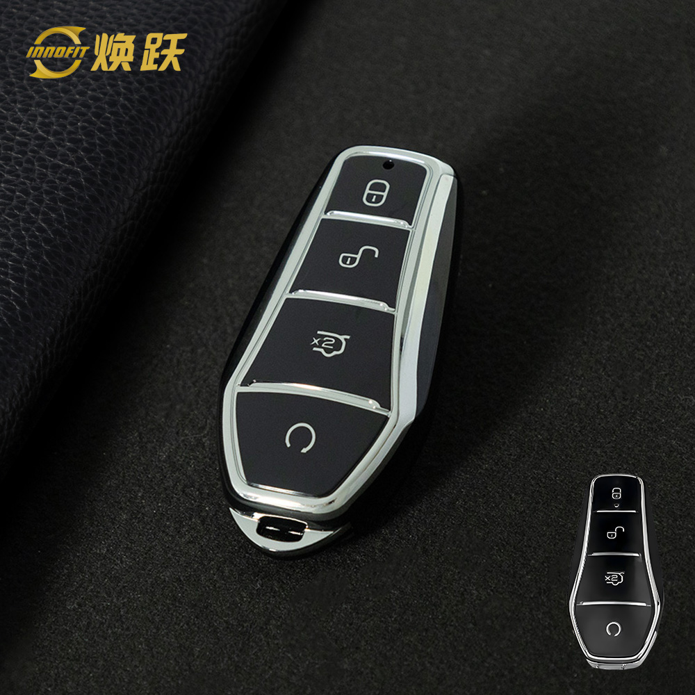 BYD1T1-Placage noir-argent