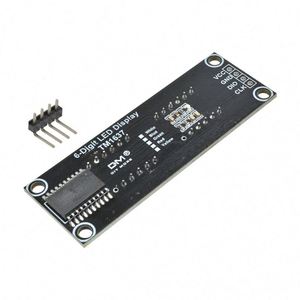 0.36 "6 haneli 7 Segment TM1637 LED ekran modülü arardiy için 0.36 inç LED göstergesi kırmızı yeşil mavi sarı beyaz - Product Image 6