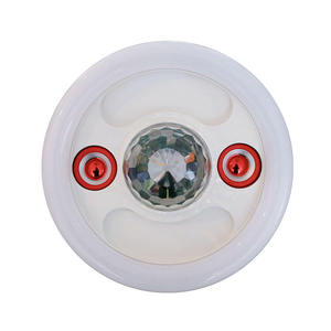 เพดานไฟ Led พลาสติกวัสดุปรับสีแสงยิ้มรูปร่างใบหน้าในร่มสมาร์ทบ้าน Ceil เพลงไฟ - Product Image 1