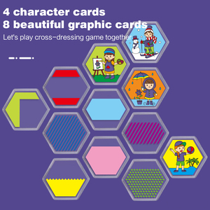 BGL Color Decoding Logical Match Brettspiel Lernspiel zeug für 2-4 Jahre Puzzle für Gedanken und Tischs piel - Product Image 3