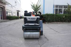 Hiệu suất tuyệt vời đôi trống mini đi bộ phía sau rung đường lăn - Product Image 6