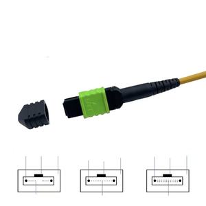 Kexint สายแพทช์ใยแก้วนำแสง MPO/M-MPO/M 8คอร์โหมดเดียว G657A2 B ปรับแต่งได้1ม. 5ม. 15ม. สายแพทช์ใยแก้วนำแสง - Product Image 3