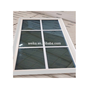 Ventana fija UPVC, productos de tendencia, ventanas de doble acristalado con marco UVC con diseño de parrilla - Product Image 2