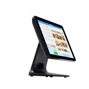 Система Windows 10 все-в-одном 15,6 дюймов сенсорный экран POS терминал машина для продуктового магазина пекарня использовать POS машина - Product Image 3