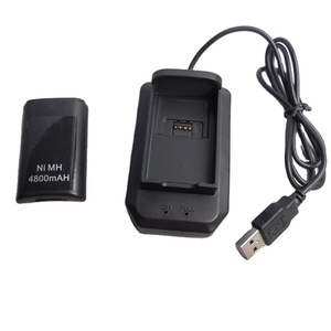 Xbox360コントローラーゲームアクセサリー用SYYTECH2 in1パワーバッテリーパック充電器スタンドセット - Product Image 3