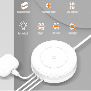 LDNIO New Arrival Factory Price Hot Sale Wholesale Portable <strong>Charger</strong> AW003 32W AW003 Desktop <strong>Charger</strong> - Product Image 6