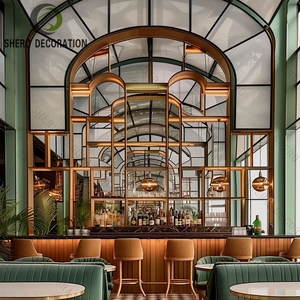 Cao cấp Nhà Hàng đồ nội thất thương mại lớp thép không gỉ bàn ăn thiết lập - Product Image 1