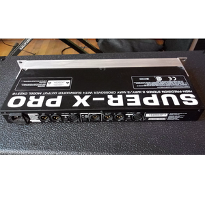 CX2310 Crossover estéreo de alta precisión de 2 vías/Mono de 3 vías con salida de Subwoofer Retardos de tiempo ajustables y corrección de bocina de CD - Product Image 6