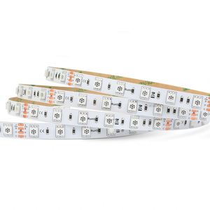 แถบไฟ LED แอดเดรส DC5V WS2812สมาร์ท5050 RGB IC 30/60/144LED สีมายากลกันน้ำแถบไฟพิกเซล LED - Product Image 2
