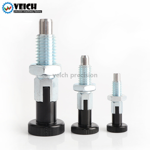 Vcn217 mạ kẽm có thể thu vào mùa xuân chỉ số bu lông khóa chỉ số pit tông với khóa ra cho máy móc ứng dụng - Product Image 3