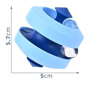 Vendita calda popolare palla decompressione dito traccia cubo polpastrello giroscopio divertente ragazzo puzzle finger spinner fidget giocattolo - Product Image 3