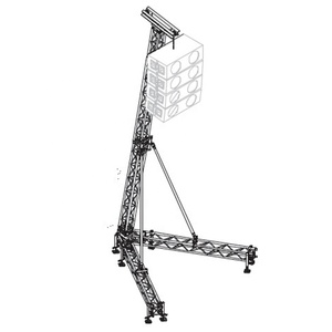 Easy Set up Speaker <strong>Truss</strong> 8m 800kg Telescopic Lifting Tower Sound Line Array <strong>Truss</strong> Stand