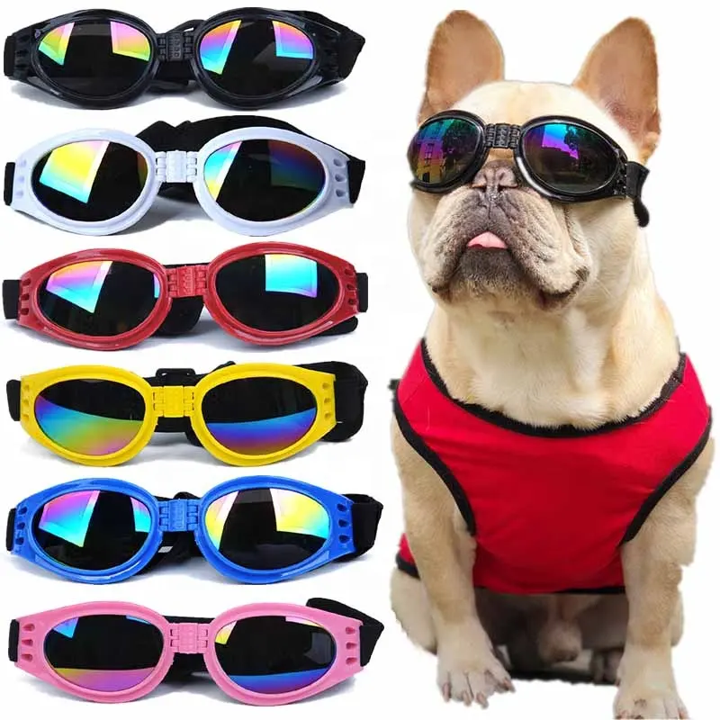 Thời Trang Pet Dog Kính Ngăn Chặn UV Pet Kính Cho Mèo Dog Sunglasses Phản Ánh Mắt Mặc Dog Quà Tặng Vật Nuôi Ngoài Trời Phụ Kiện