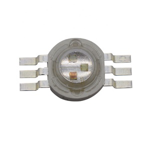 高品質3W9WハイパワーRGBLED光源フルカラーLED照明用6ピンカラフルなステージ光源 - Product Image 1