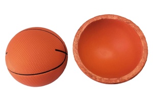 Tùy chỉnh đầy màu sắc 6cm cao bị trả lại cao su rỗng nảy bóng căng thẳng cứu trợ đồ chơi <span class=keywords><strong>bouncy</strong></span> bóng - Product Image 4