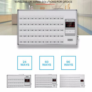 Sistema de llamada de enfermera de alarma médica inalámbrica y equipo de estación de enfermera de campana de llamada de intercomunicador para pacientes de hospital con función SOS - Product Image 5