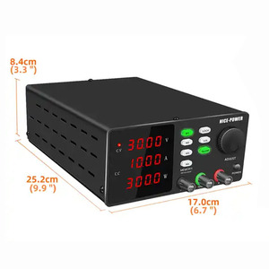 SPPS-S3010 alimentatore a corrente continua variabile 30V 10A archiviazione dati regolabile 9V 12V stabilizzato per Computer programmabile alimentatore a corrente continua