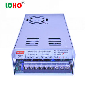 110V/220VAC入力電圧シングル出力12V 33A 400Wスイッチング電源12V 13.8V 15V LEDライトストリングデバイス変圧器 - Product Image 1