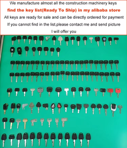 H800 Ignition <strong>Key</strong> Without LOGO for John Deere Excavator Farm Vehicles Tractors Harvesters Switch <strong>Key</strong> - Product Image 2