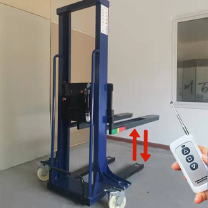 Maquinaria apiladora de carga automática 0.5ton 1 ton 1,3 m 1,6 metros apilador de elevación automático semieléctrico descarga apilador electrico - Product Image 4