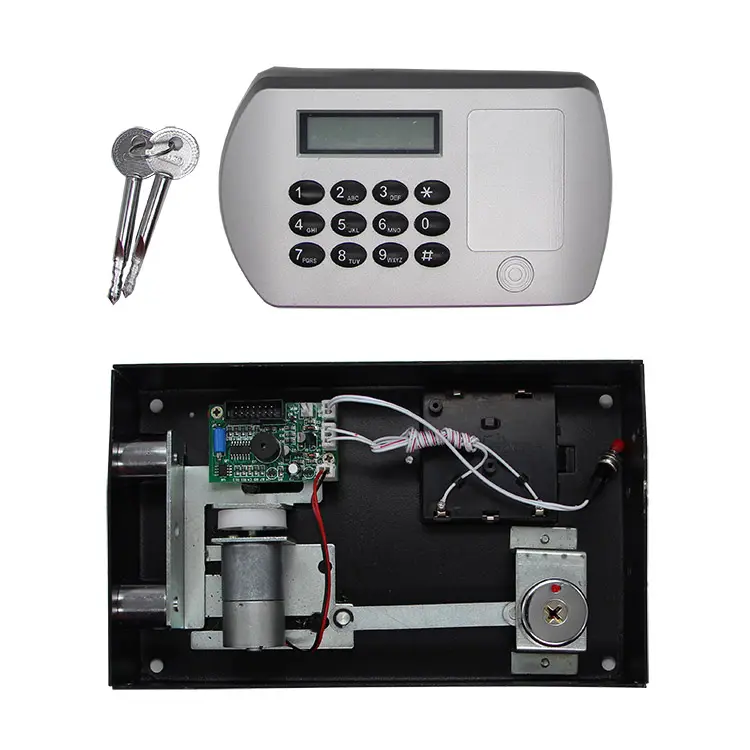 Esl5 Electronic safe locker panel combination lock safe deposit box/ silvery safe lcd electronic safe locks