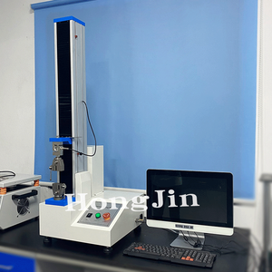 Hong Jin singola colonna Computer automatico di gomma elettronica universale materiale di prova di trazione macchina Tester di resistenza alla trazione - Product Image 3
