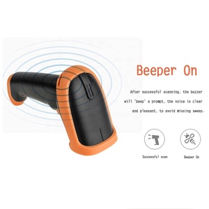 Gzlanu S5 S8 Fast Scanning Wireless Handheld 1D 2D Cmos Qr <strong>Code</strong> Scanner Portable Barcode Scanner for Supermarket Library ODM OEM