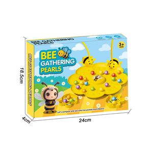 Sớm trẻ em người lớn Máy tính để bàn đồ chơi CHA mẹ-con tương tác ít ong vàng hái đậu mật ong Trò chơi câu cá đồ chơi - Product Image 4