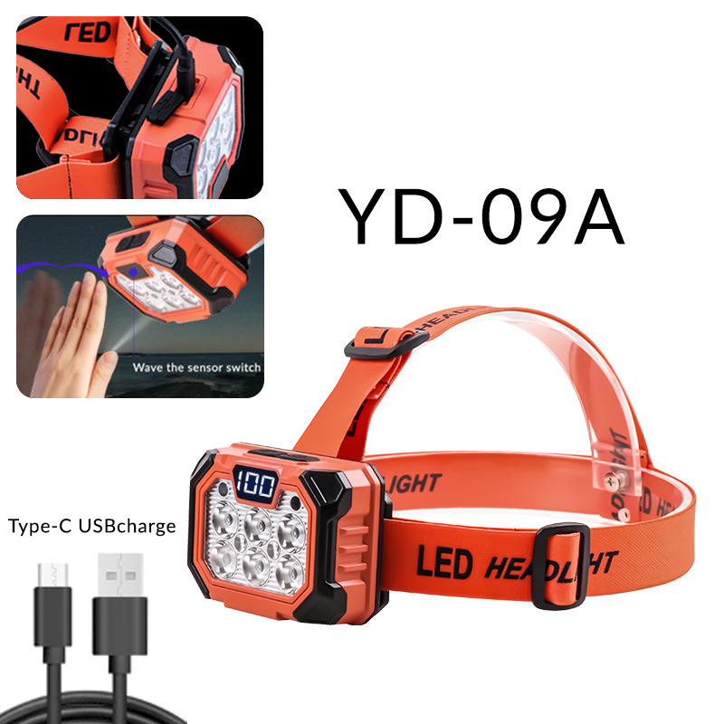 รุ่น LED YD-09A, สีส้ม
