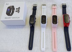 2024 yeni Relogio Inteligen egzersiz kalp atışı takip cihazı kan basıncı monitörü Smartwatch 2 in 1 kulaklık erkekler kadınlar akıllı saat - Product Image 6