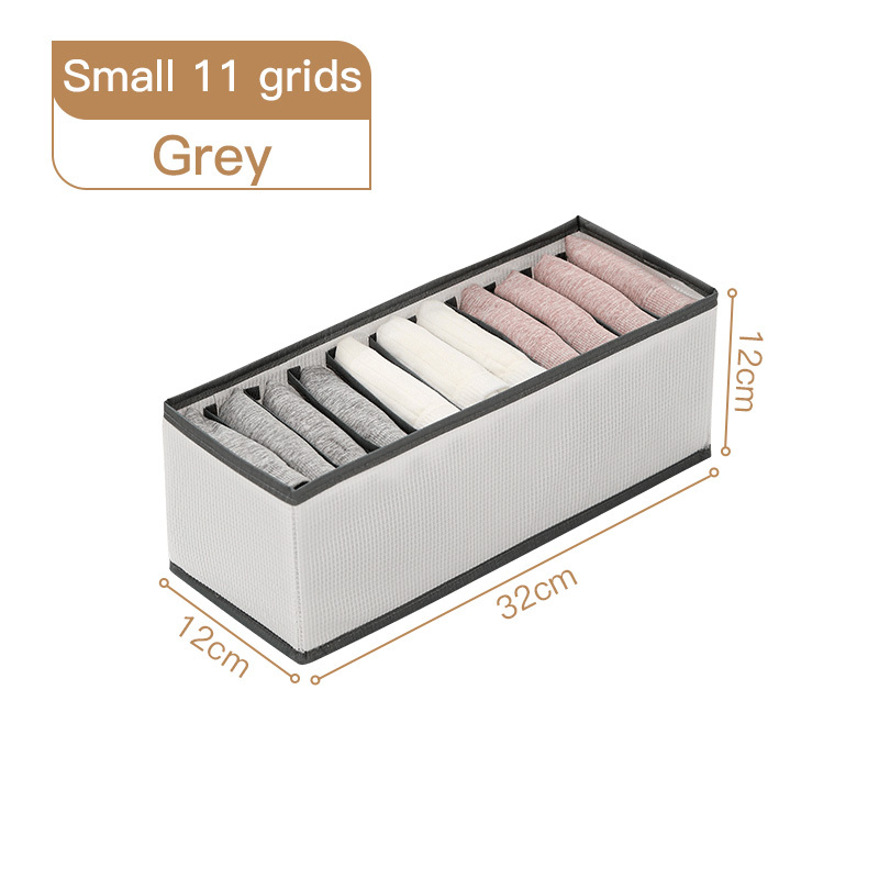 11 grids organizer grey