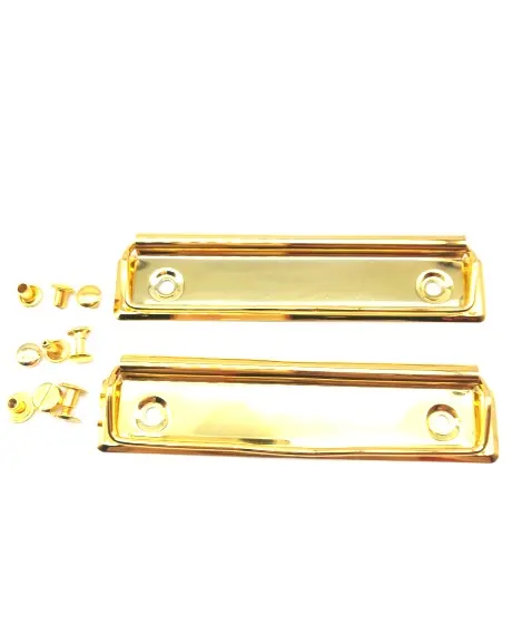 Nhà máy trực tiếp Vàng Bronze Brass kim loại chủ bút Memo clipboard Clip