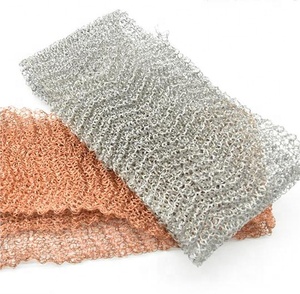 Pure Titanium/Copper Gas-Liquid Oil Mist Removal Separation Mesh <strong>Filter</strong> Corrugated Wire Mesh <strong>Demister</strong> Packing Mesh