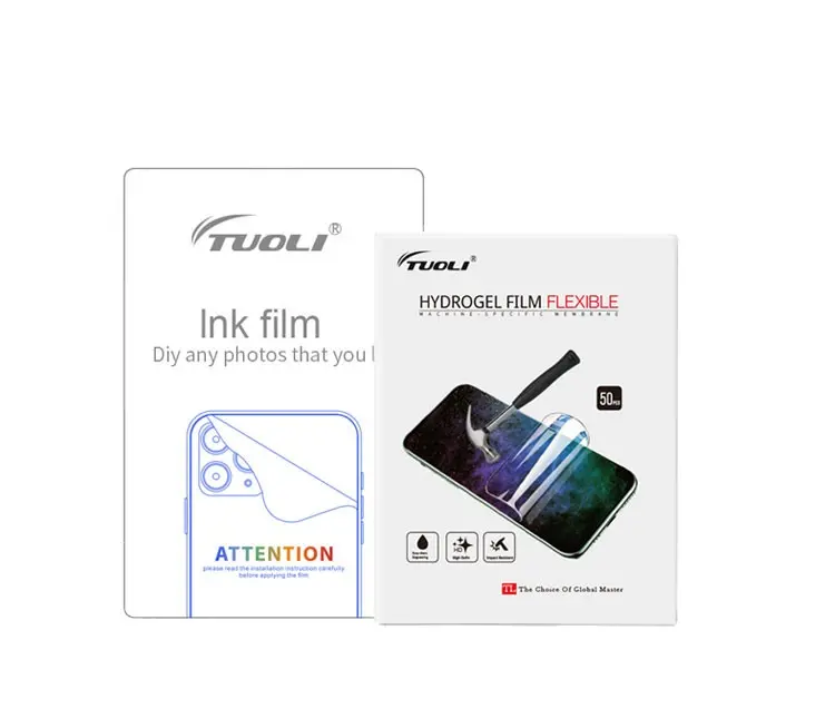 Tuoli-papel de impresión en blanco UV para móvil, película trasera artesanal, pegatina personalizada, Impresión de foto