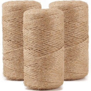 100% 天然1.5-10毫米扭棕色马尼拉绳DIY黄麻绳绳