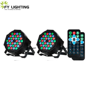 ไฟเวที LED 18W/36W RGB พร้อมเอฟเฟกต์แสงยูวีแหล่งเลเซอร์ควบคุมระยะไกลโหมด DMX512การให้คะแนน IP65สำหรับการใช้งานดีเจ - Product Image 1