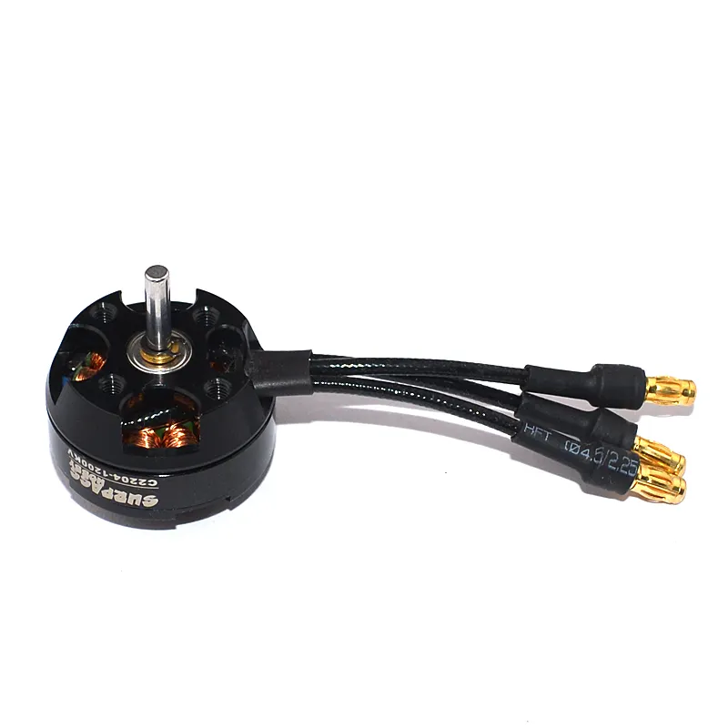 C2822-C2204 1400kv alto par 1400kv sin escobillas outrunner rc avión motor drone Precio del motor