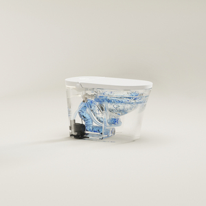 スマートトイレリモコンシート暖房 & 空気浄化床取り付けビデ付き - Product Image 3
