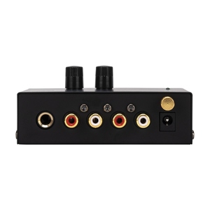 Preamplificador de preamplificador de fono ultracompacto con controles de nivel y volumen Entrada y salida RCA 1/4 - Product Image 6