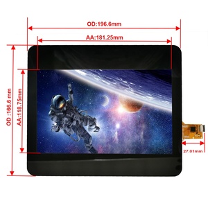 Factory Custom Size 8 inch 1280x800 <strong>Android</strong> TFT <strong>LCD</strong> <strong>Display</strong> Touchscreen PCAP Overlay <strong>Kit</strong> - Product Image 1