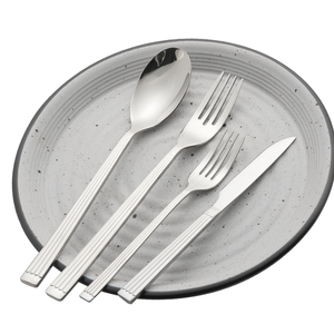 High Quality Unique Design <strong>Flatware</strong> Set Middle Eastern Style 201 Stainless Steel Cutlery Set for Wedding - Product Image 1
