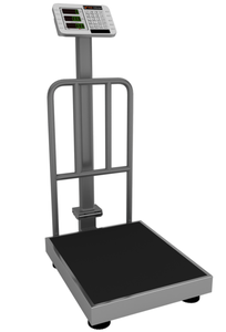 Telaio resistente 1.8mm spessore piastra cella di carico copertura impermeabile piattaforma scala posteriore guida 500kg capacità Display a LED indicatore SS - Product Image 5