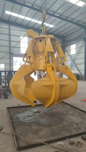 Agarre hidráulico de 5 válvulas para la industria de la construcción Carga de materiales grandes Descarga como motor de arrabio de mineral como componente central - Product Image 3