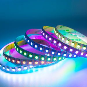 Addressable RGB LED Strip DC 5V Programmable Dream Color Digital LED Pixels Ribbon Light 16.4ft 480 LEDs für Home Night Club
