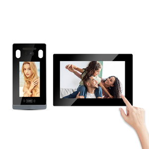 Fabricante Skynex, cerradura inteligente con pantalla táctil completa de 5 pulgadas para videoportero de puerta principal con sistema de intercomunicación de monitor para oficina - Product Image 1