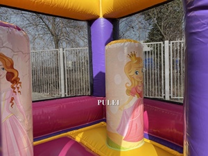Prenses Mini kale çoklu oyunlar kale slayt Combo şişme engel kursu Combo Bouncy kale - Product Image 3
